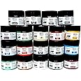 IRIKA Pack of 19 Opaque Paste Pigments for Resin Art (20g Each) - Versatile Color Set/made in india/non toxic/art and craft/waterproof pigment/used with epoxy or uv resin