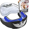 UK Warrior Adults Gum Shield Mouthguard for MMA, Boxing, Rugby, Martial Arts, Karate, Muay Thai, BJJ Mouth Piece Teeth Protector