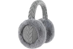 Gajaous Scaldini per Orecchie Invernali, Morbidi Earmuffs Invernali per Condizioni di Freddo, Carini Earmuffs Pieghevoli per Esterni per Donne e Ragazze