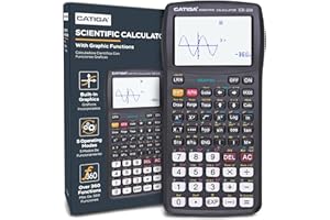 CATIGA CS229 Calcolatrice scientifica con grafica multipla con interfaccia utente intuitiva per lezioni principianti e avanzate
