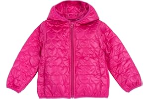 Chicco, Abrigo Niña con Relleno de 120g, con Capucha y Práctico Cierre de Cremallera, Lavable en la Lavadora, Ropa para Niña, Designed in Italy