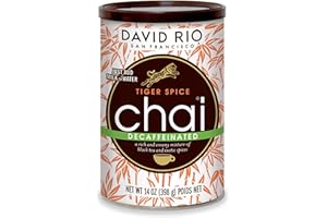 David Rio Chai Mix, Decaf Tiger Spice, 14 Ounce