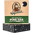 Dr. Squatch All Natural Bar Soap For Men With Heavy Grit, Pine Tar 5 Ounce (Pack Of 1) Pine