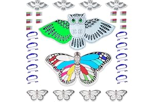 Bea's Party Set de 20 ó 10 Cometas para Pintar Cometas para niños Regalos para Colorear Detalles cumpleaños niños Invitados Boda Detalles comunion para Invitados Bautizo