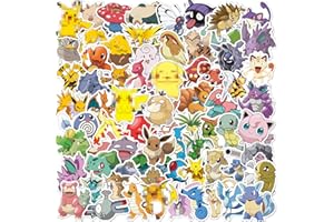 Xingsky Lot de 100 Autocollants pour Enfants, Autocollants de Dessin Animé, Imperméables, pour Ordinateur Portable, Skateboard, Valise, Bricolage, Décoration pour Adultes et Enfants