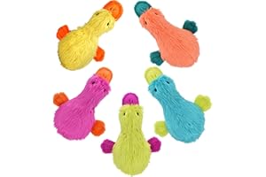 Multipet Duckworth Webster Fluffy Squeaks Juguete Interactivo para Perros, 33 cm