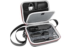 FPVtosky Tasche für DJI Osmo Pocket 3, Kompakte Tragetasche, Wasserdichtes Koffer für DJI Pocket 3 Creator Combo Zubehör