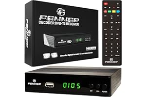 R MOVE FN-GX2 Decoder DVB-T2 HD 1080p Automatische Synchronisierung HDMI HEVC Main 10 Bit H265 Dolby-DIGITAL+ (Update verfügbar Installationsanleitung (PDF) Der Decoder zeichnet sich nicht auf