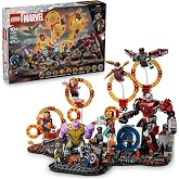 LEGO | Marvel Avengers: Endgame Final Battle 76323 Includes Captain America and Iron Man for Boys and Girls 10 and Over