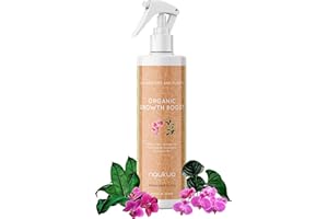 NAUKUA 500ml Abono Líquido Orgánico para Orquídeas - Mayor Vitalidad y Floración - Estimulador Crecimiento y Bioestimulante - Interior y Exterior - Spray Listo Para Usar