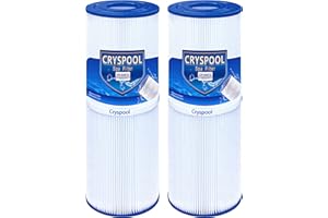 Cryspool Filtre de Spa Compatible avec Unicel C-4326, 413-106, FC-2375, 25 Pieds carrés, 2 Pack