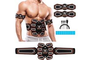 BLASET Stimulator, Abdominal Toning Belt Trainer, Abs Workout Equipment, Ab Sport Exercise Belt for Men and Women BFB-11