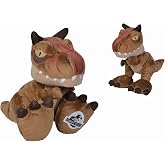 Simba, 6305875207, Jurassic World Chunky Toro Peluş Fig&uuml;r&uuml;, &Ouml;zel ve Detaylı Tasarım, Dayanıklı Kumaş, 25 Cm