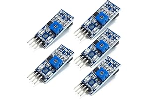 AZDelivery 5X TRCT5000 IR Infrarouge suiveur d'obstruction de Lignes infrarouges Compatible avec Arduino et Raspberry Pi y Compris Un eBook