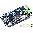 RS485 CAN HAT for Raspberry Pi 4B/3B+/3B/2B/B+/A+/Zero/Zero W/WH,Allow Long-Distance Communication via RS485/CAN Function Onboard CAN Controller MCP2515 via SPI Interface Transceiver SN65HVD230