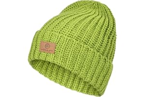 YANIKY Berretto da donna lavorato a maglia da uomo, caldo, invernale, unisex, morbido, lavorato a maglia grossa, perfetto per la stagione fredda in autunno e inverno