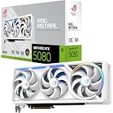 ASUS ROG Astral GeForce RTX 5080 16GB GDDR7 Beyaz OC Edition Ekran Kartı | PCIe 5.0, HDMI/DP 2.1, 3.8-yuva, 4-Fan, Eksen tekn