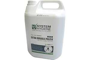 System Hygiene Extra Durable Metallised Wet Look Floor Polish 5Ltr