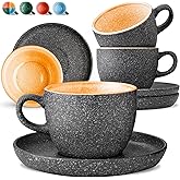 HARLIANGXY Cappuccino mokken dikwandig, koffiemok, set van 2