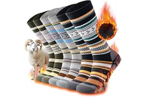 TANSTC Calcetines Mujer y Hombre Lana Merino, Calcetines Termicos 35-38 39-42 43-46 47-50, Deporte, Invierno, Trabajo, Senderismo, Esquiar, Aire Libre, 3 Pares