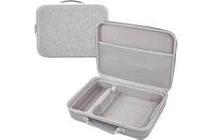 Aromaticaerope Hartschalen-Organizer für Ecovacs Mini-Fensterreinigungsroboter, Eva Material, für Ecovacs Winbot Mini Zubehör, Unterteilt, für die Aufbewahrung von Maschinen und Kabeln