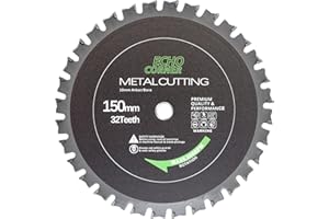 Echo Corner Metalowy brzeszczot do piły tarczowej 150 x 10 do metalu, stali, aluminium, drewna, brzeszczot piły tarczowej 150 mm