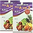 Ayurvedic A 2M Z Active Tonic | Loss of Appetite | General Weakness | Immunity Booster | Vitamin | 450ml | Pack Of 2
