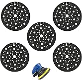 5 Pieces Protective Pad &Oslash; 150 mm with 70 Holes, for Protecting Sanding Discs with Adhesive Closure, Adhesive Protection for S