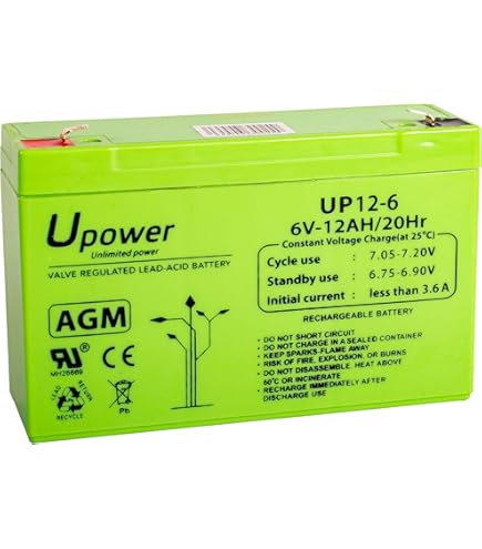 Nilfisk Batterij 6V - 240AH Gel