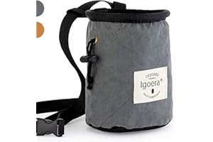 Igoera chalk bag for climbing and bouldering | special lining for perfect chalk distribution | robust and durable chalk bag for added safety