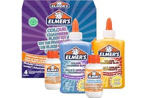 ELMER'S Colour Changing Slime Kit 3026981094873 Slimesats, Flerfärgad, 4 stycken