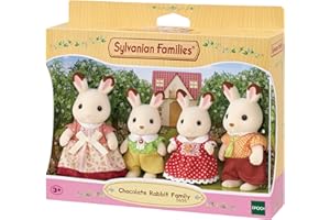 Sylvanian Families Czekoladowe Zające Figurka, Wielokolorowy, od 3 lat