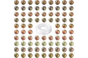 BEEFLYING 100Pcs 8mm Natural Unakite Round Beads Allentati Spacer Gemstone Beads Smooth Beads For Bracciale Collana Gioielli Che Fanno Accessori Fornitore