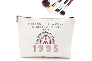 Gekamoyue Regalo Donna Compleanno, Borsa Trucco da Viaggio, Personalizzato Pochette Trucchi per Figlia Nipote Amici, Regalo Donna Compleanno
