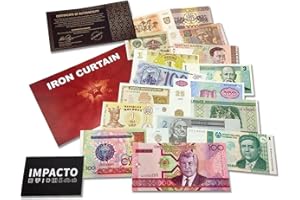 IMPACTO COLECCIONABLES Billets du Monde. 16 Billets du Rideau de Fer. L'union soviétique et Ses Etats Satellites