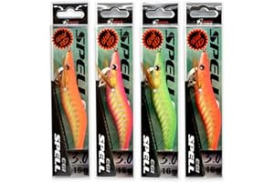 AKAMI Spanish Lures Totanare Egi - Set da 4 pz