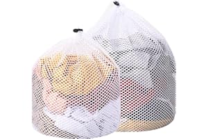 VIN BEAUTY 2 Stück Wäschenetz für Waschmaschine, Netz-Wäschebeutel, Wäschesäcke, Reise-Wäschebeutel, Netz-Wäschebeutel, Waschbeutel für Waschmaschine, Netz-Wäschebeutel für Bluse, Unterwäsche (30x40/40x50 cm)