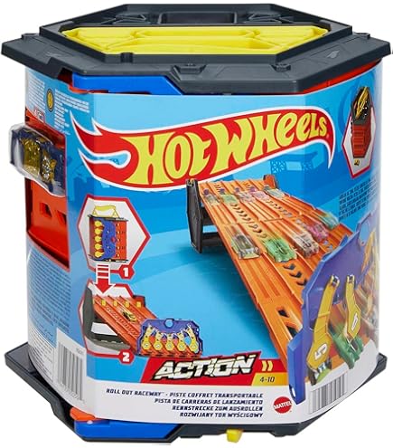 Hot Wheels Track Connectors - 8 Blue Replacement Connectors For Total Turbo Take Over Track Set