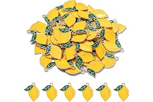 Charm Limone con Foglia_100 Pz