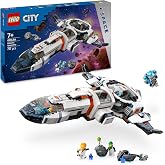 LEGO City Mod&uuml;ler Galaktik Uzay Gemisi 60446-7 Yaş ve &Uuml;zeri &Ccedil;ocuklar i&ccedil;in Astronot ve Uzaylı Minifig&uuml;r&uuml; İ&ccedil;eren Yaratıcı Oyunc