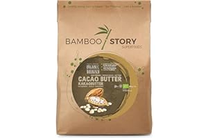 Bio | BAMBOO STORY | Beurre de Cacao | Pérou | Pressé à Froid | CRIOLLO | 900g