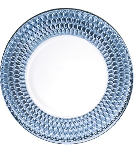 2 Sottopiatti In Vetro Verde Acqua - Artigianali Italiani, Diametro 33cm, Pezzi Unici - Foto 4