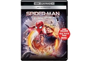 Spider-Man: No Way Home (4K UHD) (1-Disc) - Includes Hindi, Tamil & Telugu
