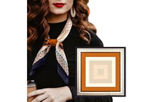 WOPLAGYREAT Foulard Donna Seta Bandana Bandane Colorate Accessori Capelli Uomo Sciarpa Quadrato Moda Unisex Colorato Versatile Accessorio Collo Testa Elegante