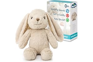Cloud b Suoni rilassanti | Peluche coccoloso | 4 Rumori Bianchi e 4 Ninna Nanna | Auto spegnimento | Bubbly Bunny