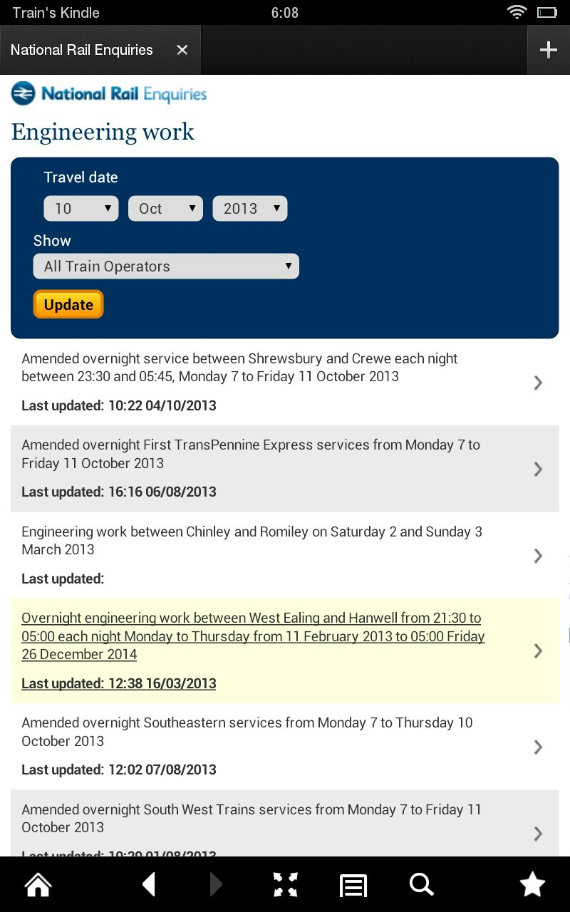 National Rail Enquiries Amazon.co.uk Appstore for Android