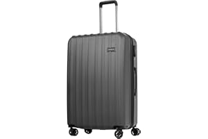 HANSEKOFFER Hartschalenkoffer - Reisekoffer - Groß - Trolley - Größe XL 48x75x30cm 105 Liter – 360° Doppelrollen – Teleskopgriff – stabil – leicht – inkl. digitaler Kofferwaage – 9 Farben