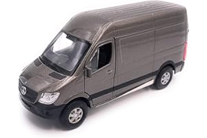 H-Customs Mercedes Benz Sprinter Model Car Auto Prodotto con Licenza 1: 34-1: 39 Grigio