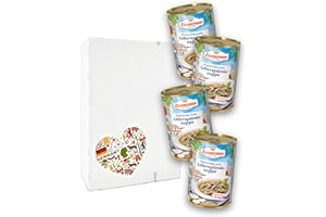 ‎APROPOSGESCHENK Zimmermann Leberspätzle-Suppe echt bayrisch 4er Pack Bundle im Geschenkkarton (4 x 400 ml)