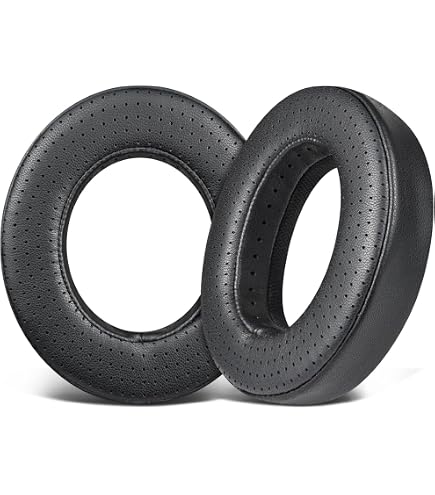 Coussinets De Rechange Pour Casque Focal Bathys - Cuir Protéiné Doux Et Mousse Mémoire - Confort Et Remplacement Facile - Compatibilité Garantie